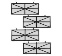 Vilgftyiet Lot de 4 plaques frontales de rechange ultra fines 9991422-R4 compatibles avec les nettoyeurs robotiques Dolphin DX3 DX4, panneaux de filtre en plastique robuste pour une meilleure capture