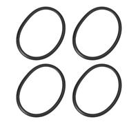 Vilgftyiet Lot de 4 seaux en silicone pour joints d'anneau pour accessoires de chauffage de cour, terrasse, anneaux d'isolation thermique résistants aux intempéries pour parasol chauffant rond