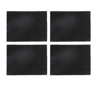 Vilgftyiet Lot de 4 tapis filtrants à charbon actif 9,5 x 7 x 0,5 cm pour bacs Joseph 60 48 50 - Contrôle des odeurs - Poubelle de cuisine - Purification de l'air