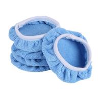 Vilgftyiet Lot de 5 bonnets de polissage en microfibre douce pour polisseuses orbitales aléatoires de 12,7 à 15,2 cm, 17,8 à 20,3 cm et 22,9 à 25,4 cm - Pour polisseuses orbitales aléatoires - Pour