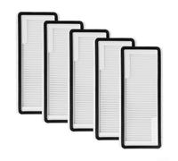 Vilgftyiet Lot de 5 filtres de rechange pour aspirateur robot Narwal Flow, filtres pour soutien de l'air intérieur et efficacité du système, kit d'entretien de l'aspirateur