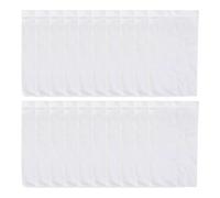 Vilgftyiet Lot de 5 paires de chaussettes d'écumoire de piscine réutilisables pour débris et feuilles, compatibles avec HAYWARD, Pentair, pour paniers INTEX et Swimquip, blanc