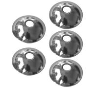 Vilgftyiet Lot de 5 rondelles de butée de câble en métal pour machine de poulie de gym - Convient aux câbles d'équipement de fitness de 5 mm et 9 mm, pour pièces de rechange durables pour joint de