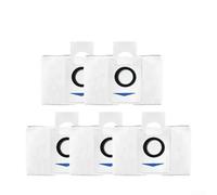 Vilgftyiet Lot de 5 sacs de ramassage de poussière réutilisables non tissés pour aspirateur Deebot T20, accessoire de grande capacité pour une performance d'aspiration optimale