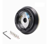 Vilgftyiet Lot de 7 adaptateurs de moyeu de volant en alliage d'aluminium pour Honda et Acura, y compris Civic, Accord, Odyssey (1994-2004) - 58,5 mm/80 mm/99 mm, 11 × 11 × 5 cm, 375 g, lot de 7