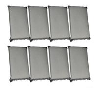 Vilgftyiet Lot de 8 filtres de rechange en maille ultra fine de 50 microns pour robot de piscine, compatible avec 7310 7320 Black Pearl pour poisson-chat I-Qualer pour modèles Pontaqua Power 4.0