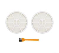 Vilgftyiet Lot de filtres de rechange pour aspirateur Karcher VC3 1.198-125.0, 2.863-238.0 avec brosse de nettoyage, haute efficacité de filtration de la poussière pour une durée de vie prolongée du