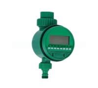 Vilgftyiet Minuteur d'arrosage programmable avec retardateur de pluie et commande manuelle pour systèmes d'irrigation, construction ABS, programmation de 1 minute à 9 heures 59 minutes, vert