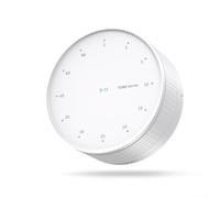 Vilgftyiet Minuteur visuel LED pour enfants, compte à rebours de 90 minutes avec alarme silencieuse, magnétique et support pour cuisine, étude, devoirs, gestion du temps (blanc)