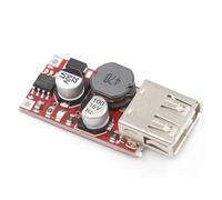 Vilgftyiet Module de charge USB de voiture 9 V/12 V/24 V vers 5 V 3 A, convertisseur abaisseur DC-DC pour appareils électroniques de voiture