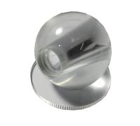 Vilgftyiet Outil d'entraînement de billard pour billard et snooker - Outil d'entraînement en verre transparent avec diamètre intérieur de 16 mm/18 mm, compatible avec le snooker anglais et américain à