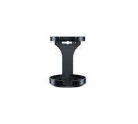 Vilgftyiet Porte-gobelet pliable pour grille d'aération de voiture pour bouteilles de boissons jusqu'à 7,6 cm de diamètre, matériau ABS, noir, s'adapte aux aérations horizontales/verticales/inclinées