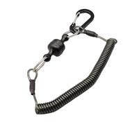 Vilgftyiet Porte-moulinet de pêche à la mouche avec boucle magnétique puissante pour une fixation sécurisée, absorption d'eau et fonction d'essuyage du fil, accessoire de pêche portable (lot de 1)