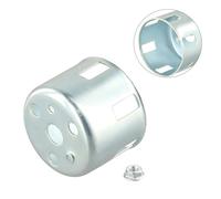 Vilgftyiet Poulie à bride de coupe de démarrage pour moteurs GX120 GX160 GX200, compatible avec 4, 5,5, 6,5 pour modèles de moteur HP, construction en métal avec écrou inclus