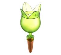 Vilgftyiet Pour plantes en forme de tulipe, goutteur d'eau automatique avec capacité de 180 ml et recharge facile, dispositif d'arrosage pour décoration de jardin