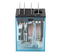 Vilgftyiet Relais à usage général MY4N-J, bobine 220VAC, 14 broches, formulaire de contact 4NO + 4NC, courant nominal 5A, 35 × 21,5 × 27 mm, pour applications de contrôle industriel