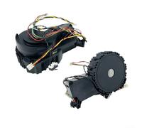 Vilgftyiet Roue de rechange pour robot aspirateur, roue latérale gauche ou droite pour Mova Z60 Ultra Roller Roue principale complète auto-vidage pour plancher en bois dur (gauche + droite)