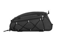 Vilgftyiet Sac de cadre de vélo pour vélo, 36,5 x 16 cm, sacoche isotherme avec grand rangement, sac de rangement léger, imperméable, en polyester, compatible avec la plupart des vélos, rouge
