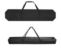 Vilgftyiet Sac de rangement imperméable extra large avec poignées rembourrées et double fermeture éclair, pour parapluie de 2,7 m, tissu Oxford pour poteaux d'auvent, cannes à pêche et équipement