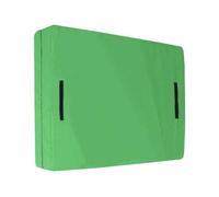 Vilgftyiet Sac de rangement pour matelas de déménagement avec tissu Oxford 210D imperméable, housse indéchirable avec 8 poignées et fermeture éclair latérale de 86 cm, gris vert