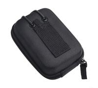 Vilgftyiet Sac de rangement pour télémètre de chasse, pochette de transport en EVA avec cordon pratique, Noir