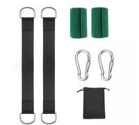 Vilgftyiet Sangles de suspension robustes de 500 kg avec coussinets de protection pour arbre, sangle en polyester 5 cm x 150 cm/300 cm pour chaise suspendue d'extérieur, balançoire de jardin