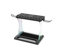 Vilgftyiet Station de chargement multifonction pour console Nintendo Switch 2 pour manettes Joy-Con - Support de rangement de bureau avec gestion des câbles - Noir