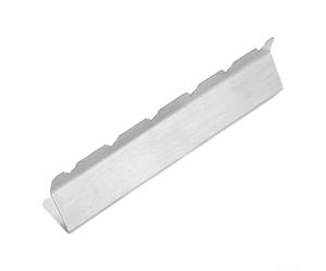 Vilgftyiet Support à brochettes de barbecue en acier inoxydable avec base résistante à la chaleur pour barbecue en plein air, camping, pique-nique, arrière-cour, argenté, 36,8 cm (A)