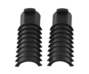 Vilgftyiet Support de batterie interne pour Shimano Di2 - Matériau TPE, compatible 27,2 mm et 31,6 mm, design à friction à 9 lames, lot de 2, petit