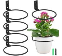 Vilgftyiet Support de pot de fleurs pour anneau de pot de fleurs pour bague support mural pour plantes