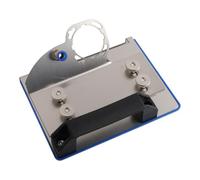 Vilgftyiet Support pour meuleuse d'angle en acier inoxydable à chanfreiner | Fabriqué en acier inoxydable, ce support offre un support robuste pour des biseaux précis à 45 degrés sur la dalle pour les