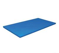 Vilgftyiet Tapis de piscine hors sol, bâche imperméable tissée en polyéthylène pour protection de base de piscine, tissu de sol rectangulaire pour protéger le sol de la piscine (3, x 2,01 m)