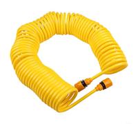 Vilgftyiet Tuyau d'arrosage flexible multifonction pour plantes d'intérieur, cour, pelouse, équipement d'irrigation avec options de longueur de 10 m, 15 m, 20 m, jaune (20 m)