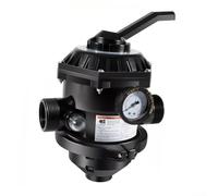 Vilgftyiet Vanne multi-ports de rechange à 6 voies de 3,8 cm pour Pentair 262506 pour filtres à sable Pac-Fab, pour Cristal pour Flo II, Sand-Dollar pour Meteor pour Tagelus Pool Spa Parts