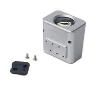 Vilgftyiet Viseur de 35 mm - Viseur de rechange pour appareil photo, viseur externe pour cadrage et photographie précis (35 mm, argenté)