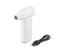 Vilgftyiet X5 Dépoussiéreur électrique industriel avec ventilateur turbo de 130 000 tr/min, vitesse du vent 52 m/s, batterie 3000 mAh, charge de type C, corps en fibre de carbone pour voiture, clavier