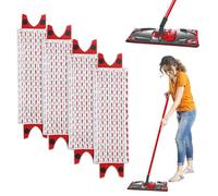 Vilida Lot de 4 têtes de balai à franges Vileda 1-2 pour balai à franges Vileda Ultramax/UltraMax Plus/Easy Wring UltraMax pour enlever toutes les taches du sol, HMX001946