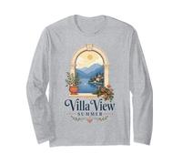 Villa avec Vue sur Le lac de Côme et Le Bord du lac de Côme, Saison Estivale Italienne Manche Longue