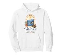 Villa avec Vue sur Le lac de Côme et Le Bord du lac de Côme, Saison Estivale Italienne Sweat à Capuche