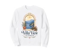 Villa avec Vue sur Le lac de Côme et Le Bord du lac de Côme, Saison Estivale Italienne Sweatshirt