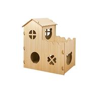 Villa Chat Chambre for Chien Amovible et Facile à Installer, litière for Chat Quatre Saisons, Cage for, intérieure extérieure, Universelle