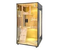 Villa Chat Chat Villa Maison Grand Espace de Luxe surdimensionné Cage Chat House intérieur litière panoramique Armoire