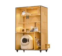 Villa Chat Villa de Luxe for Chats La Grande Cage panoramique for Chat d'intérieur idéale