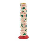 Villa Collection Bougeoir taches Styles 21 cm Pink-green
