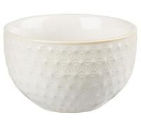 Villa Collection Elstra Bol Dia. 9 x 5,7 cm Blanc cassé ass.