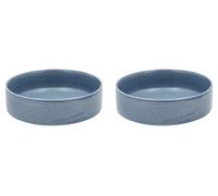 Lot de 2 bols FJORD 15cm en grès émaillé Bleu Villa Collection