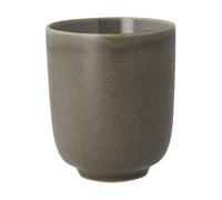 Mug sans anse Shoku en Grès Marron chaud Villa Collection