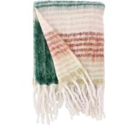 Villa Collection Plaid Styles 130 x 170 cm - Sable / Abricot / Rose / Vert