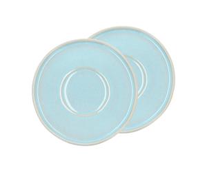 Villa Collection Soucoupe pour tasse à thé Styles Ø13 cm lot de 2 Light blue