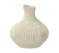 Villa Collection Vase en chêne Ø31x33.5 cm Ivoire